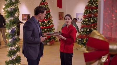 You know what else is really good?
That painting. - A Brush with Christmas