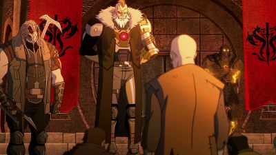 You know what happens
if you don't kneel, old man? - Mortal Kombat Legends: Snow Blind