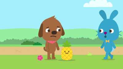 You know what, Harvey?
Why don't I start this time? - Sago Mini Friends