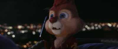 You know what?
I think for the first time in my life, - Chip 'n Dale: Rescue Rangers