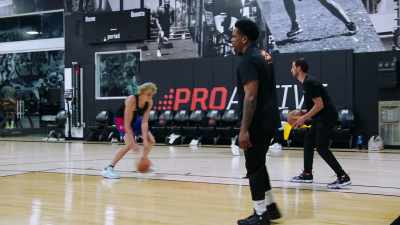 You know what I'm saying?
Work out with your development coach - Destination NBA: A G League Odyssey