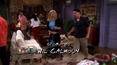 You know what shoes would look great
with this ring? - Friends