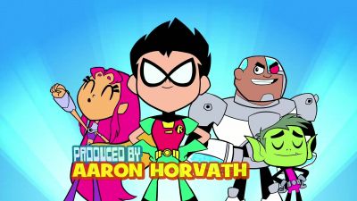 - You know what that
sound means.
- Oh, yeah. - Teen Titans Go!