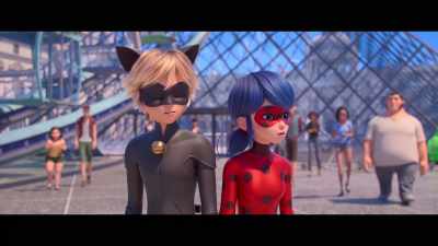- You know what, watermelon?
- I'm all ears, fleabag. - Miraculous: Ladybug & Cat Noir, The Movie