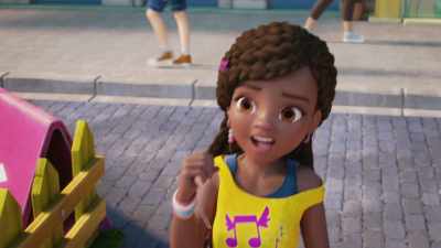 You know what, why don't I
put it on for you. - LEGO Friends: Girls on a Mission