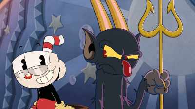 You know what's worse
than finding half a worm in your apple? - The Cuphead Show!