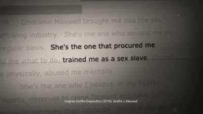 -You know,
when Jeffrey wanted me, - Epstein's Shadow: Ghislaine Maxwell