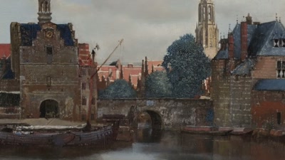 You know you will step
into that city as you look. - Vermeer: The Greatest Exhibition