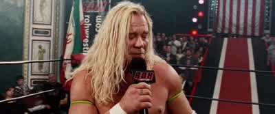 You know if you live hard and you play hardand you burn the candle at both ends Man Love you RamYou pay the price for itYou know in this life you can lose everything that you loveand everything that loves youNow I don't hear as good as I used toand I - The Wrestler