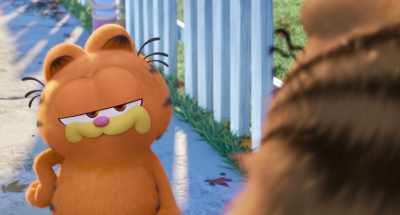 You know, you had your hand in - The Garfield Movie