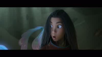 You're glowingOh thank youI use aloe and river slime to maintain myNo no LookOh This is my little sister Amba's magicI got the glow - Raya and the Last Dragon