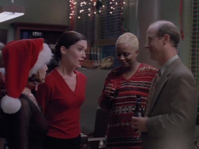 You know you're standing under the mistletoe - The Practice