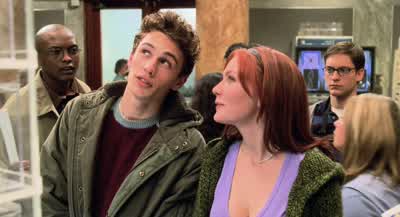 You were talking throughout that woman's entire presentationLet's go talk about how we listen - Spider Man