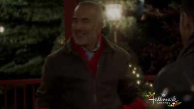 You and Laura had been dating
for a while. - Enchanted Christmas