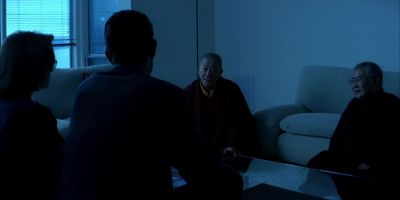 You learn that in a prison cell - Little Buddha