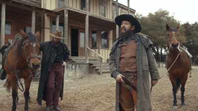 - You leave town, - The Bounty Men