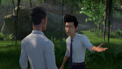 You led us right into a Dilophosaurus nest? - Jurassic World: Camp Cretaceous