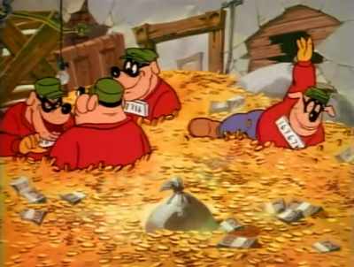 You left me for dead
in the Gobi Desert, - DuckTales