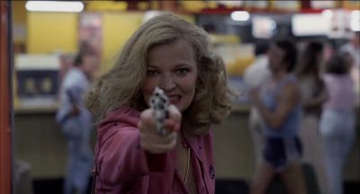 You let a woman beat you huh - Gloria