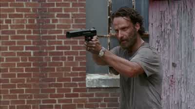 You let me know if it's too tight, okay? - The Walking Dead