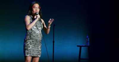 You-- Like, you would not recognize
my personality at all with him. - Ali Wong: Baby Cobra