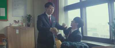 - You liked her for 3 years?
- Shut up! - Be with You