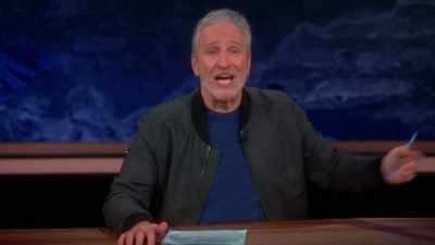 You lit the fire,
and then, as it was warmed up, - The Problem With Jon Stewart