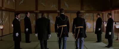 Right you little bastardsYou will stand up straight or l will personally shit kickevery Far Eastern buttock that appears before my eyesWell done sergeantWhen you understand the language everything falls into place - The Last Samurai