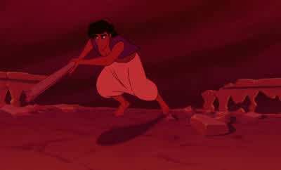 Jasmine, hang on. - Aladdin