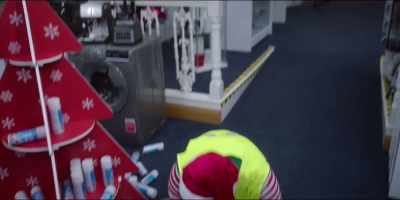 You little..
(GRUNTING) - The Heist Before Christmas