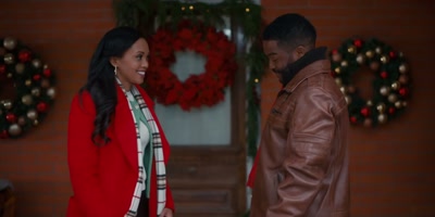 - You look amazing.
- Thank you. - Christmas with a Kiss