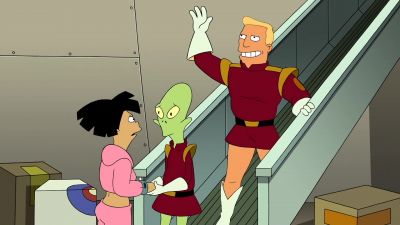 You even look beautiful in  2 D - Futurama: The Beast with a Billion Backs