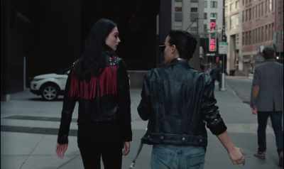 - You look so beautiful today.
- No, I don't. - Vox Lux