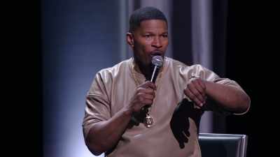 "You look left, and you look right." - Jamie Foxx: What Had Happened Was...