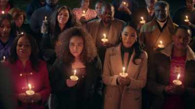 You look like fireflies
shining your light back on me. - A Jenkins Family Christmas