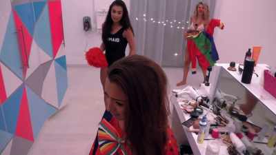 You look like
the grumpy clown - Love Island