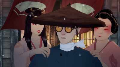 You look lost lost boy Come on inside - BLUE EYE SAMURAI