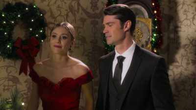 You look really stiff.
Put your arms around each other. - Grounded for Christmas