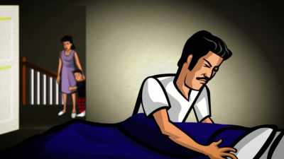 You look under the bed,
"See, there's nothing there." - Alien Abduction: Answers