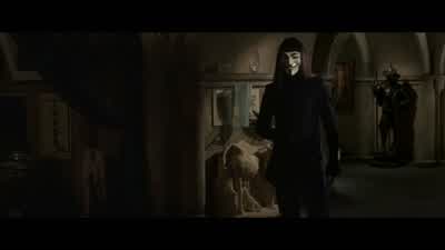 You look well. - V for Vendetta