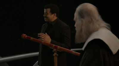 You looked through that
thing and found the cosmos. - Cosmos: Possible Worlds
