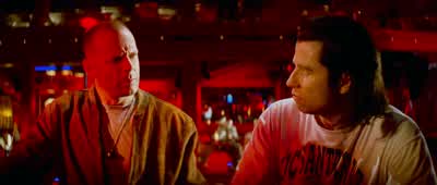 You looking at something, friend? - Pulp Fiction