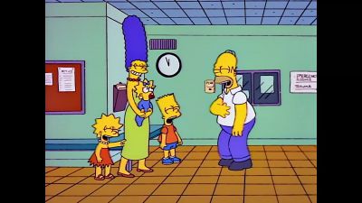 You lost five percent
of your brain. - The Simpsons