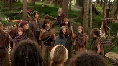 You lot will stay here
with me and Kahlan. - Legend of the Seeker