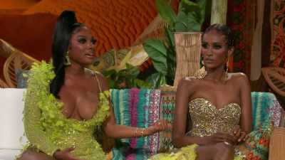 You were mad that he was
talking to "them." - The Real Housewives of Dubai