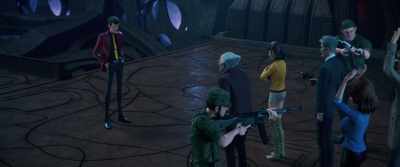 You made it back pretty fast. Or did
you forget your lunch or something? - Lupin III: The First