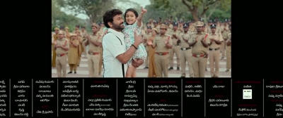 -You made my father a hero.
-It's for you, dear. - Waltair Veerayya