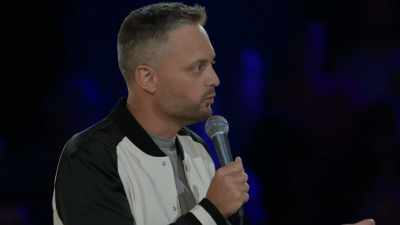 You made your husband
play four holes alone with this driver. - Nate Bargatze: Hello World