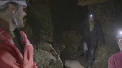You made it through that
tight wormhole. Good job! - Beyond Oak Island