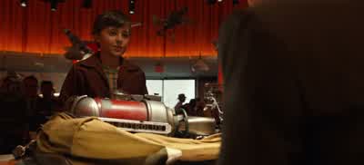 You made this yourselfAthena what are you doing hereDid you or didn't youWhat Did you make this yourselfYeahWhyI guess I got tired of waiting around for someone else to do it for me - Tomorrowland